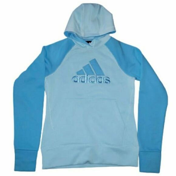 Adidas Girl's XL Pullover hoodie - Picture 1 of 4